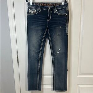 Rock Revival  Skinny Jeans with Sleek Design